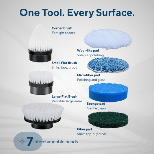 PureNest™ Replacement Brush Pack - 7 Piece Set